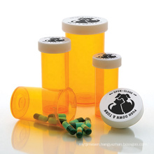 medicine bottles Push And Turn Vials with child resistant cap